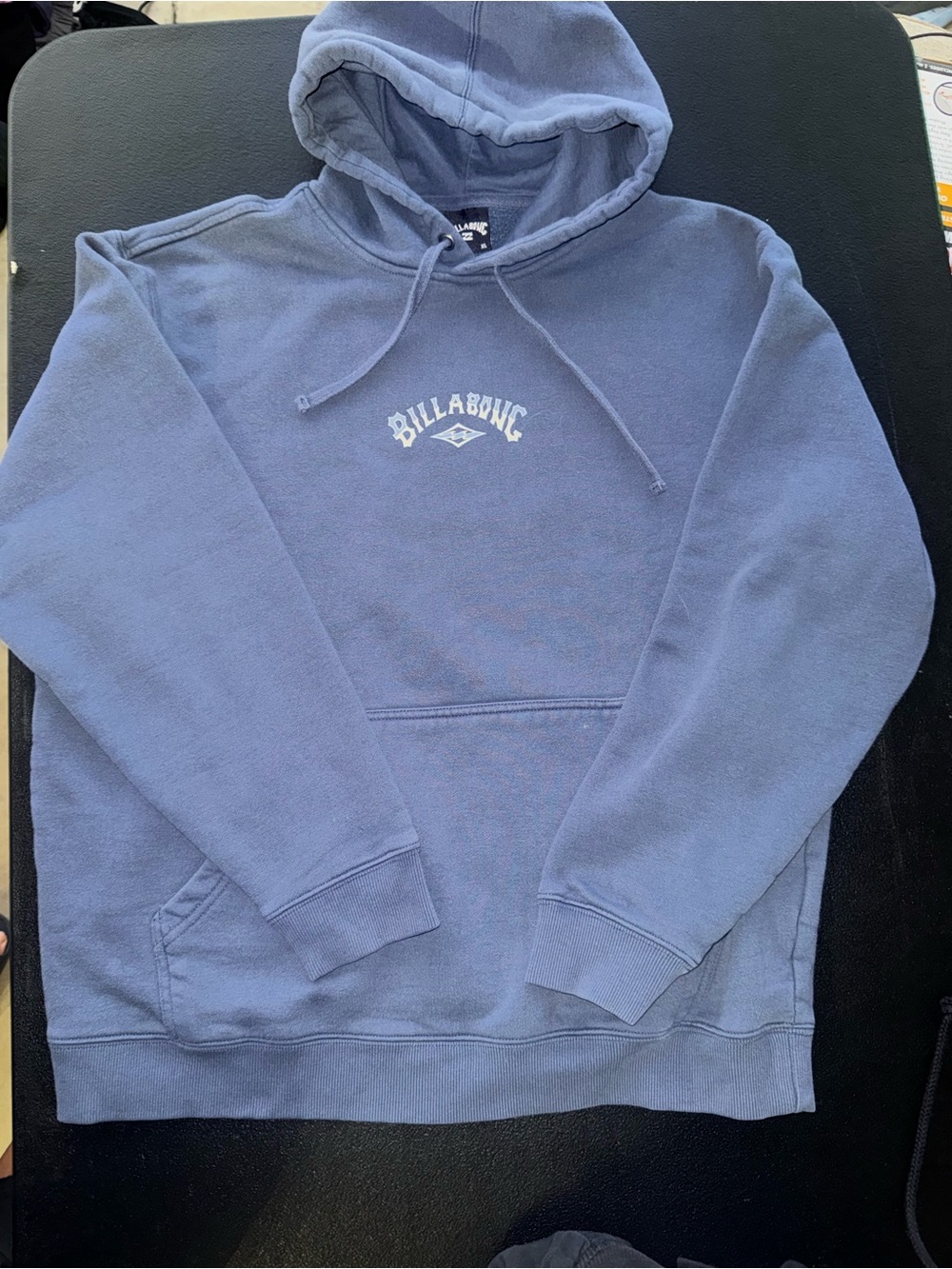 Billabong Light Blue Pullover Hoodie